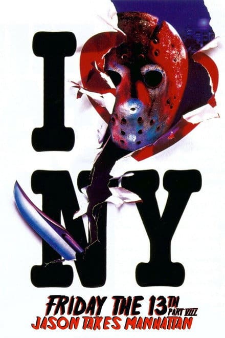Friday the 13th Part VIII Jason Takes Manhattan 1989 poster